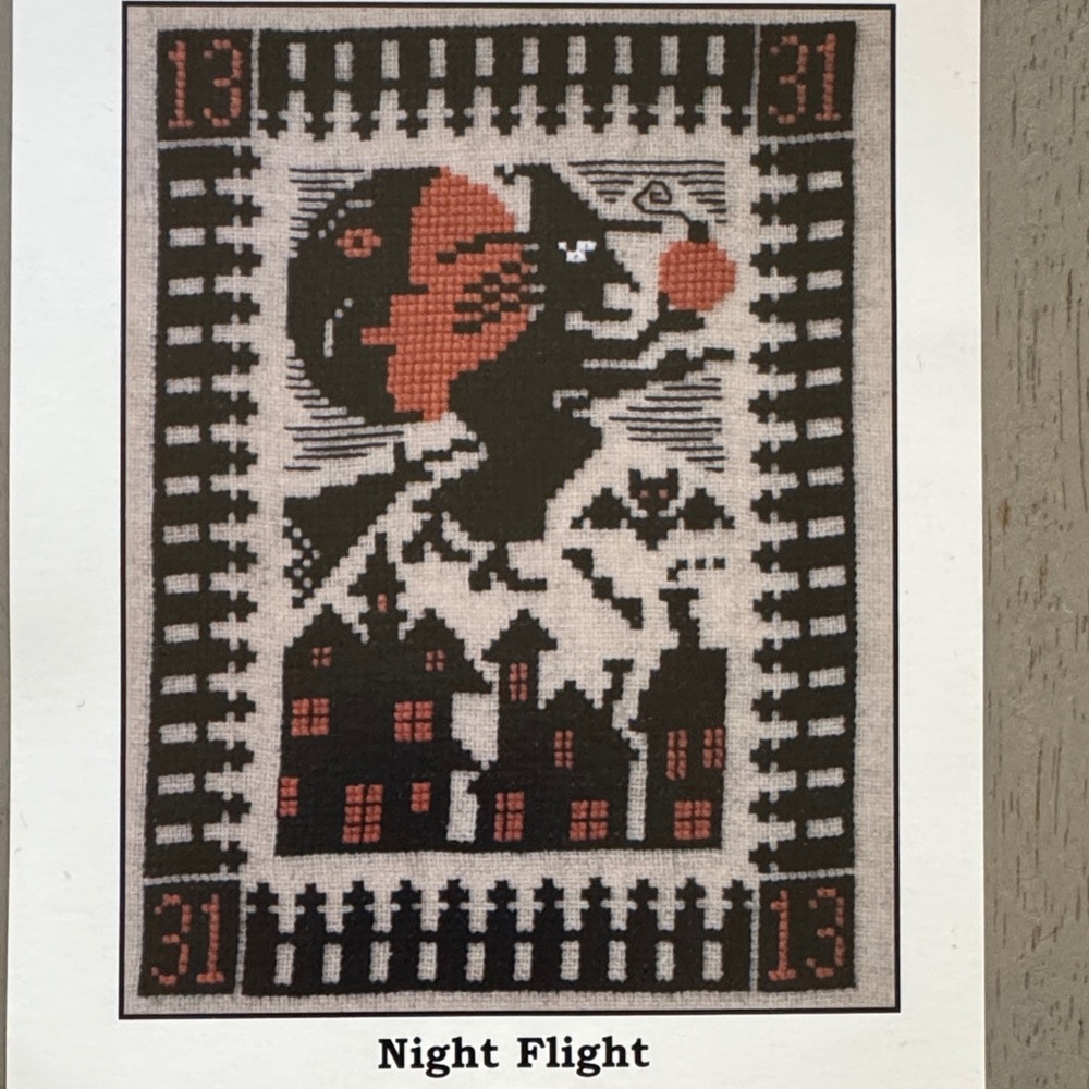 2 The Prairie Schooler Cross Stitch Patterns Halloween - Picture 6 of 6